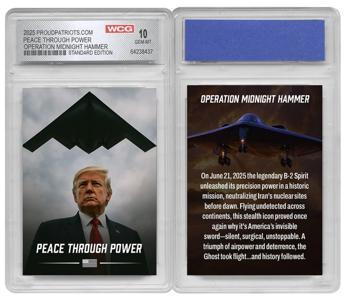 Operation Midnight Hammer Collectible Trading Card (Professionally Graded GEM-MT 10)