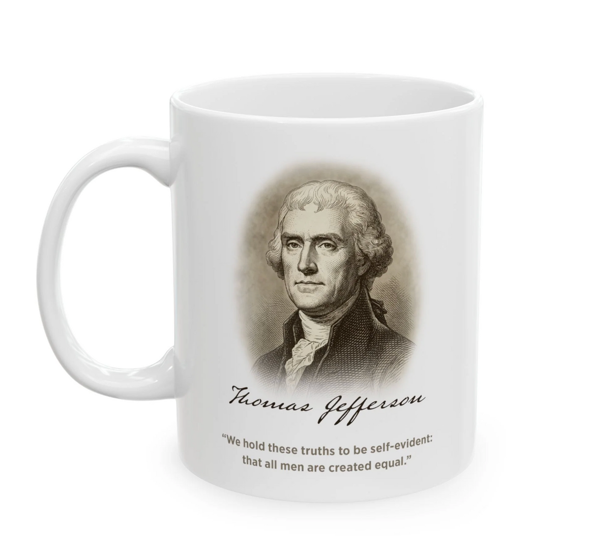 Thomas Jefferson - America 250th Founding Fathers Coffee Mug Collection
