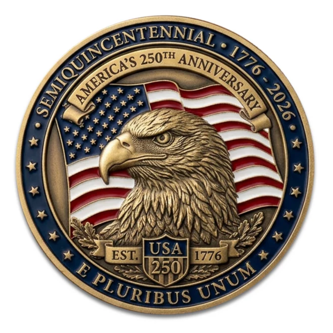 America's 250th Anniversary Commemorative Coin