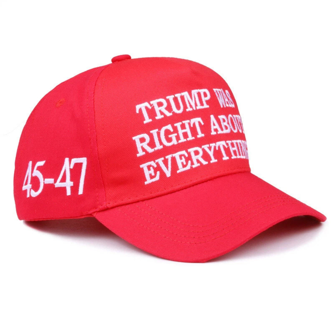 "Trump Was Right About EVERYTHING!" Victory Hat