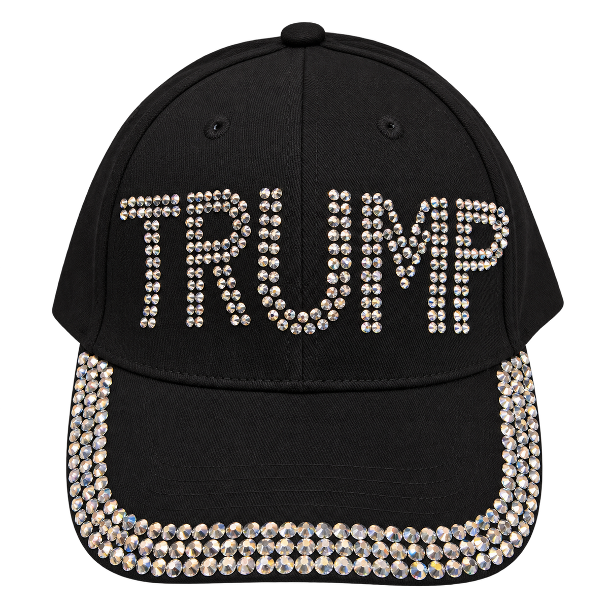 Rhinestone Trump Hat