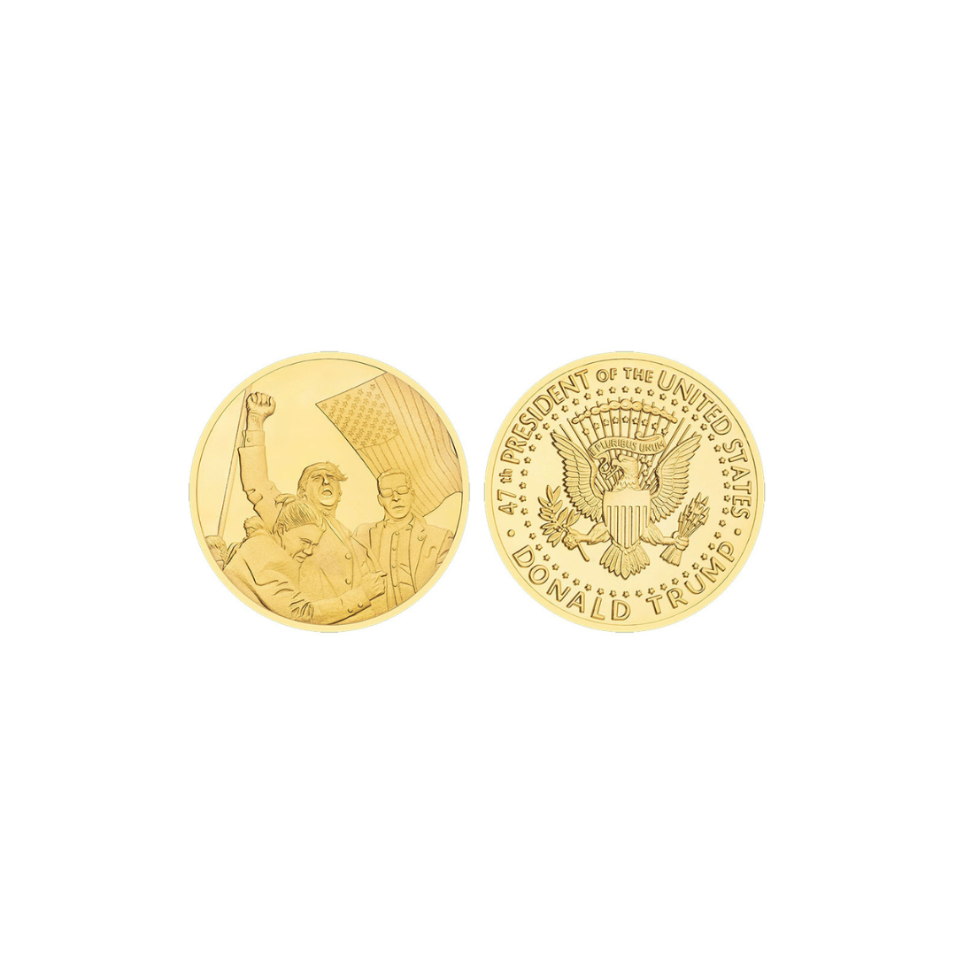 Trump "FIGHT FIGHT FIGHT" Presidential Victory Coin