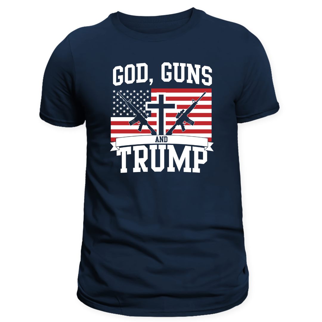 "God, Guns & Trump" T-Shirt