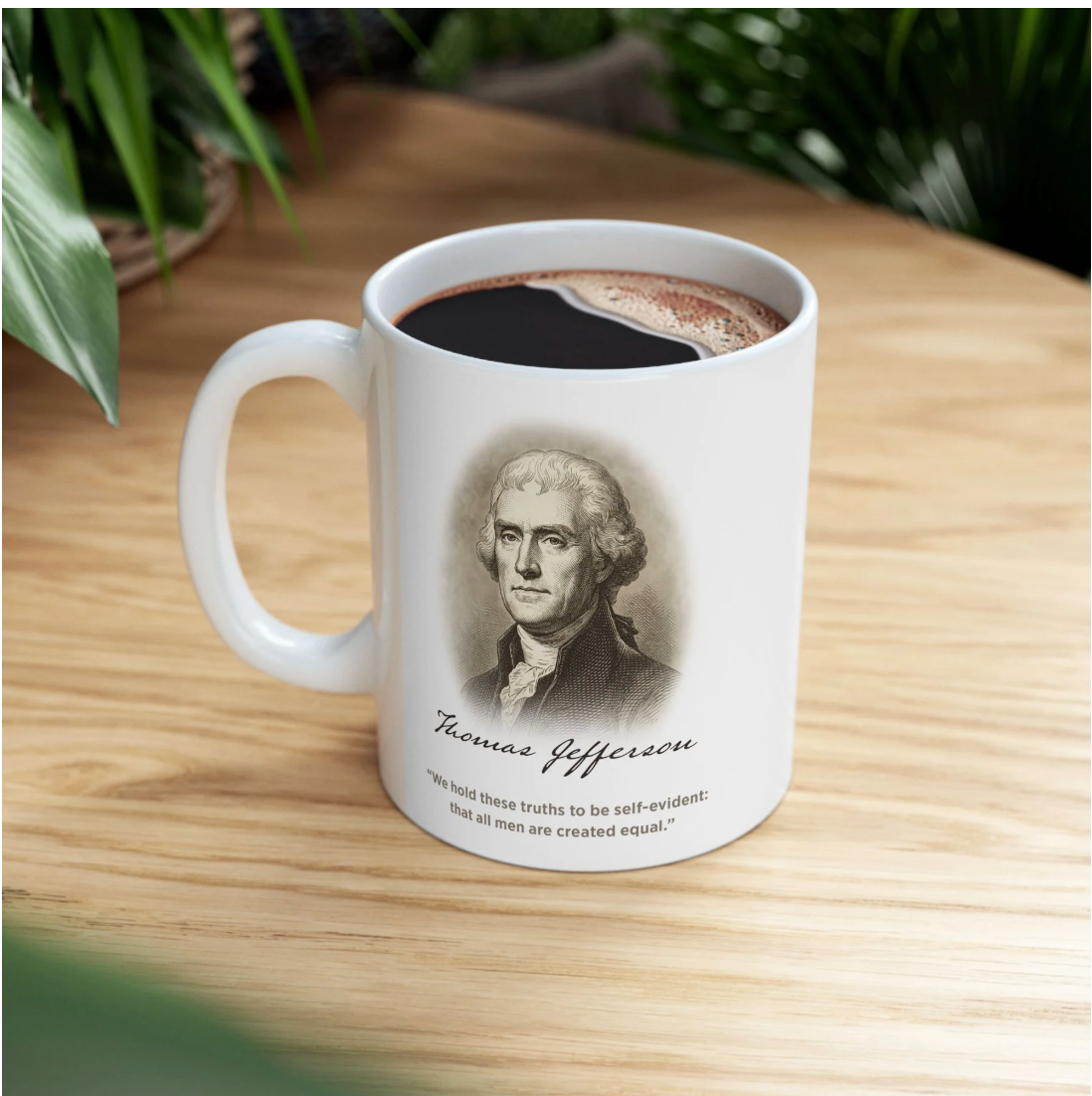 Thomas Jefferson - America 250th Founding Fathers Coffee Mug Collection