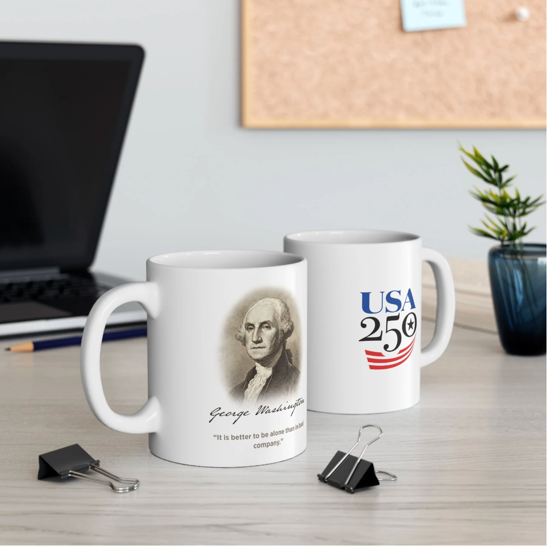 George Washington - America 250th Founding Fathers Coffee Mug Collecction